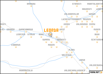 map of Leorda