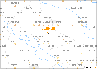 map of Leorda