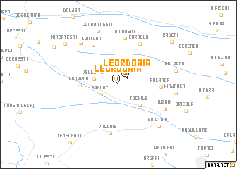map of Leordoaia
