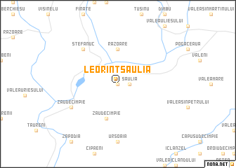 map of Leorinţ-Şăulia
