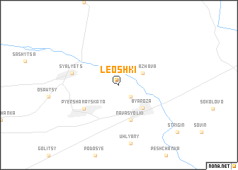 map of Leoshki