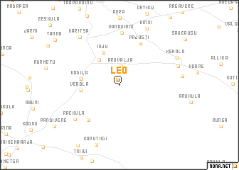 map of Leo
