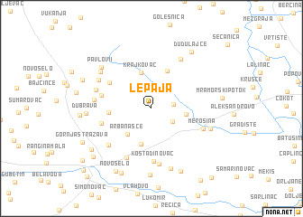 map of Lepaja