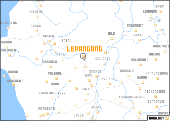map of Lepangang