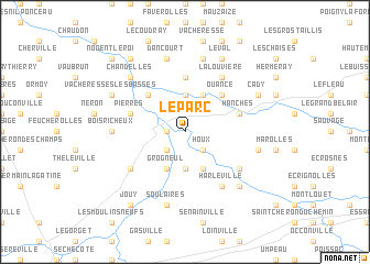 map of Le Parc