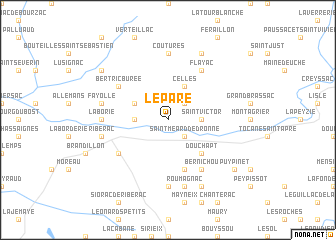 map of Lepare