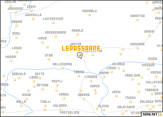 map of Lepassaare