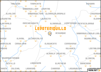 map of Lepateriquillo