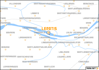 map of Le Patis