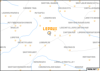 map of LʼÉpaux