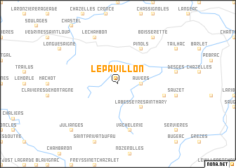 map of Le Pavillon