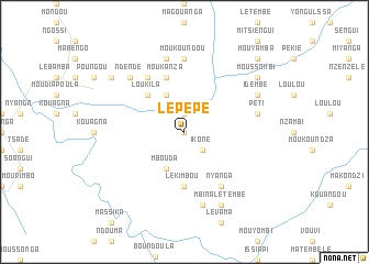 map of Lepepe