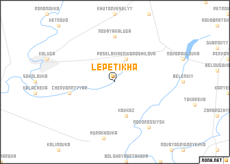 map of Lepetikha
