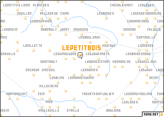 map of Le Petit Bois