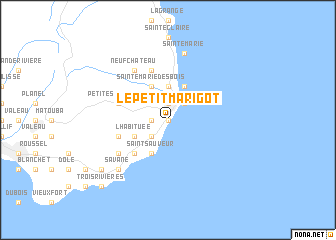 map of Le Petit Marigot