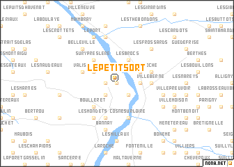 map of Le Petit Sort