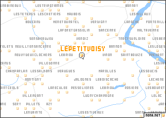 map of Le Petit Voisy