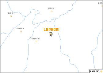 map of Lephori