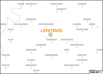 map of Lephtawng