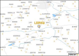 map of Lepiku