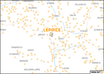 map of Lepirice