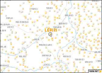 map of Lepiri
