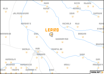 map of Lepiro