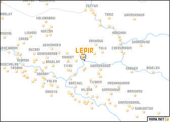 map of Lepīr