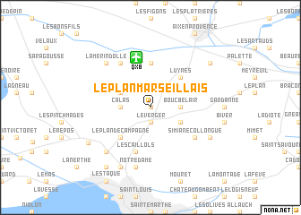 map of Le Plan Marseillais