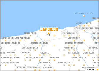 map of Le Poiçon