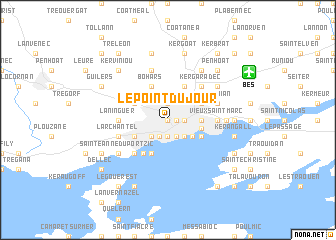 map of Le Point du Jour