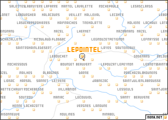 map of Le Pointel