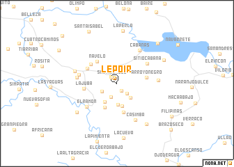 map of Lepoir