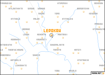 map of Lepokaw