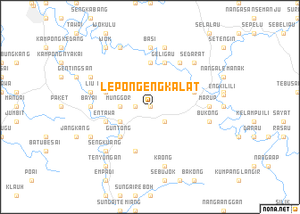 map of Lepong Engkalat