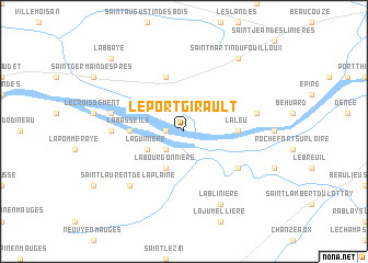 map of Le Port-Girault