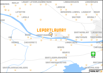 map of Le Port-Launay