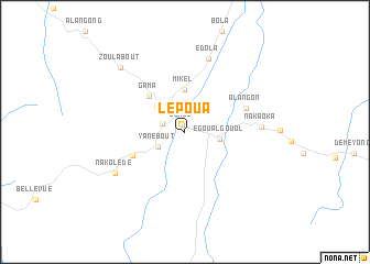 map of Lépoua