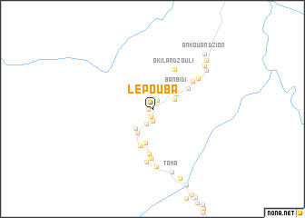 map of Lépouba