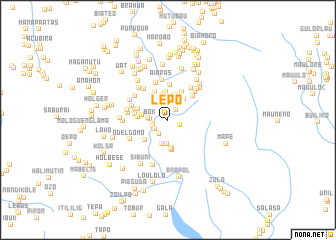 map of Lepo