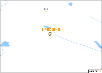 map of Leppiaho