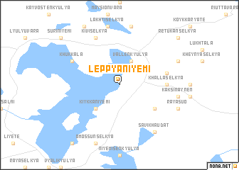 map of Leppyaniyemi