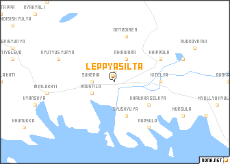 map of Leppyasil\