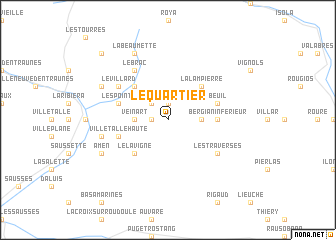 map of Le Quartier