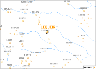 map of Lequeia
