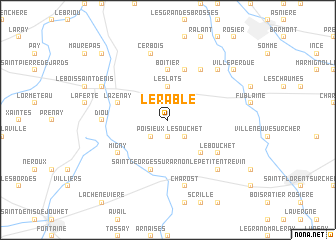 map of LʼÉrable