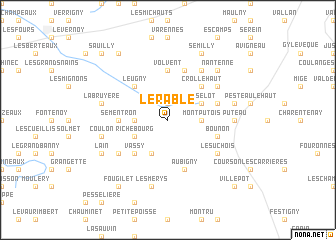 map of LʼÉrable