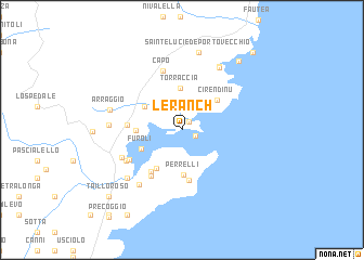 map of Le Ranch