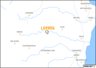 map of Lerang