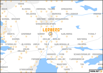 map of Lerberg